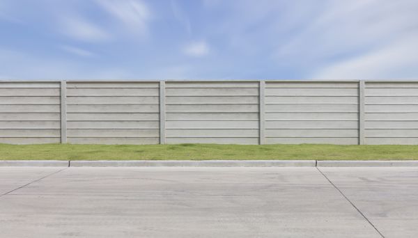 Concrete Fence Installation in Dacula