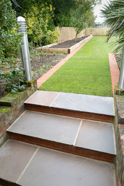 Backyard Steps Installation in Dacula