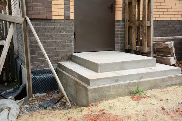 Cement Steps Construction in Dacula