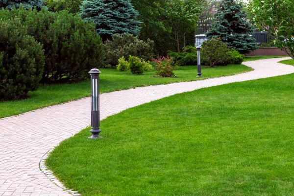 Backyard Sidewalk Installation in Dacula
