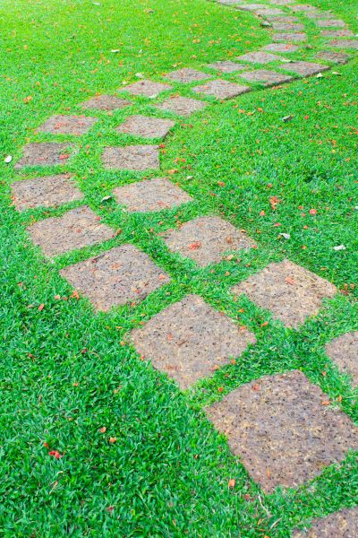Backyard Pathway Construction in Dacula